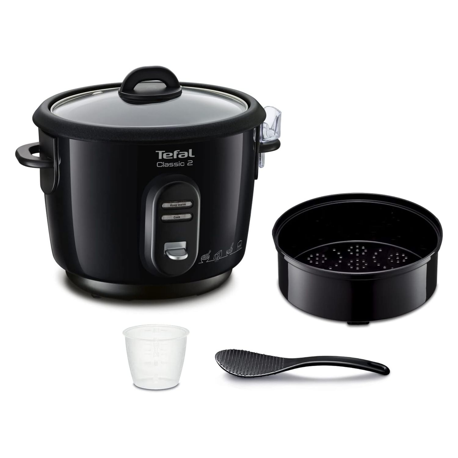 les accessoires du cuiseur à riz Tefal Classic 2 3 litres