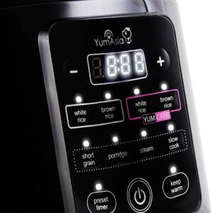 panneau de contrôle du cuiseur à riz Yum Asia Kuma YumCarb